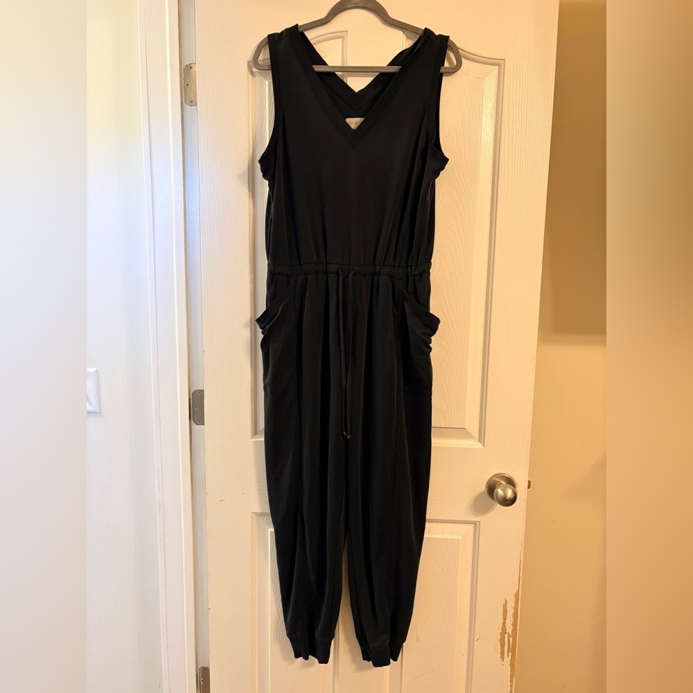 Lou & Grey Navy Jumpsuit
